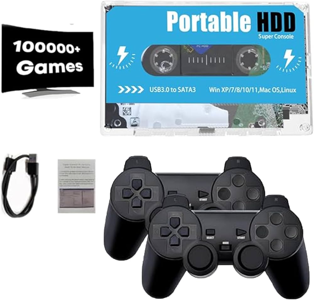 Retro Disk Gaming Console