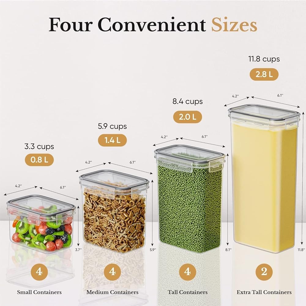 14pc Air Tight Storage Containers