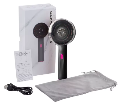 "Pretty Peach" 3in1 Scalp Massage Brush